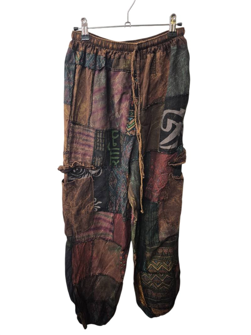 The Little Bazaar Patchwork Pants Pants