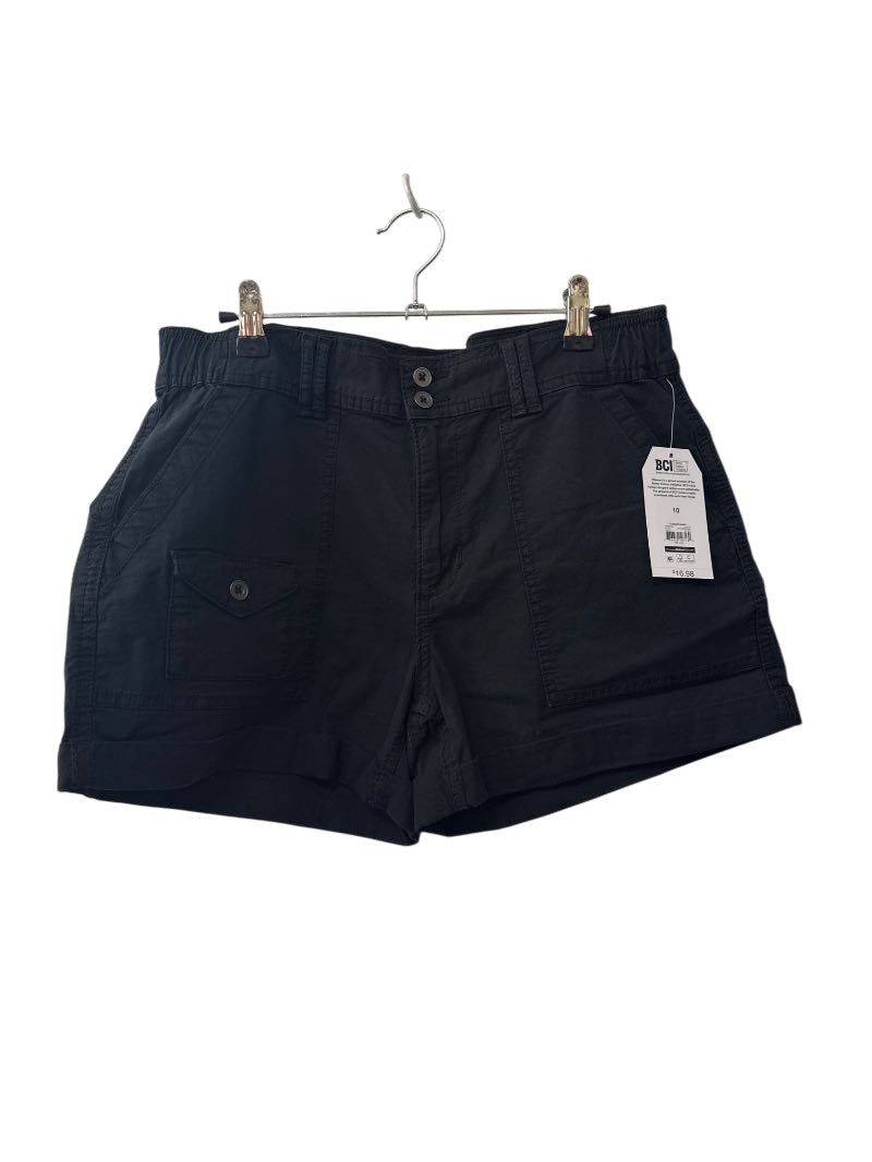 Time & Tru Button Front Shorts