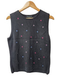 Eagles Eye Embroidered Sweater Vest Vintage