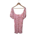 As u wish Floral Ruched Dress Dresses