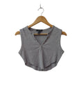 Forever 21 Ribbed Cropped Tank Tanks