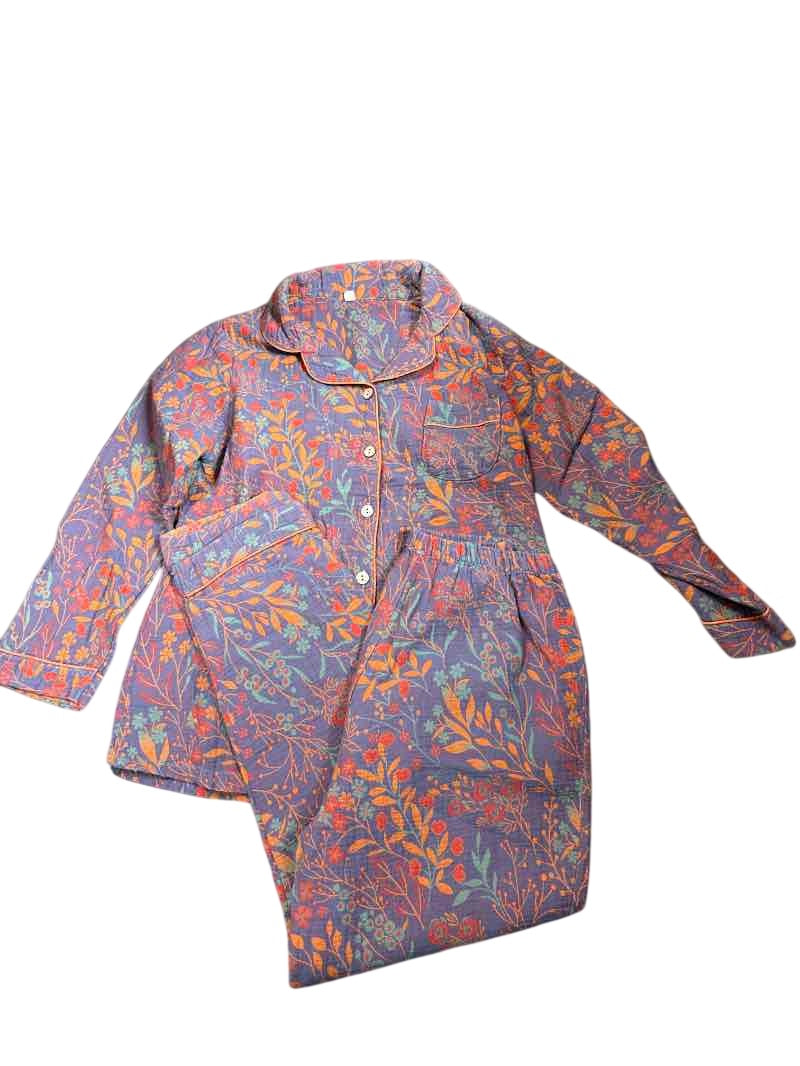 Floral Print Pajamas Set