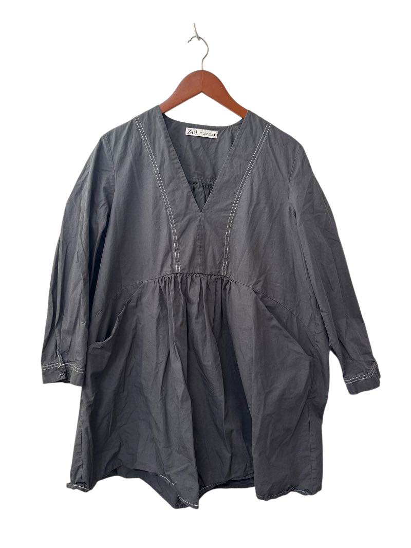 Zara  V-Neck Tunic Dresses