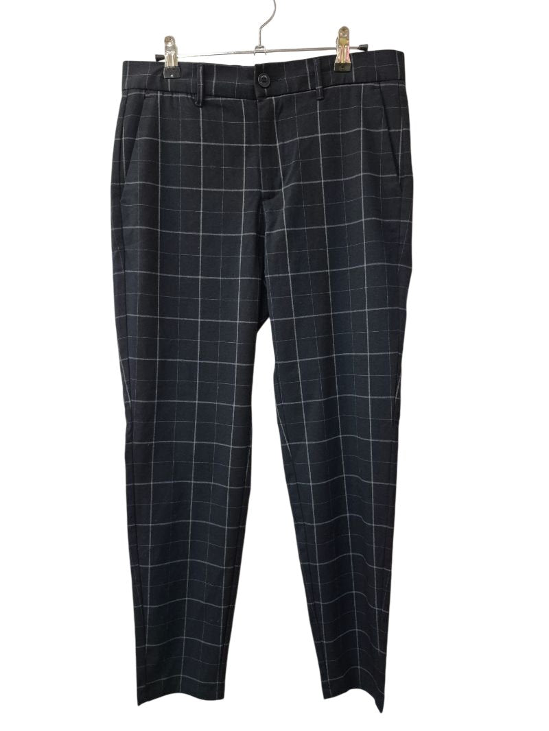 Bershka Checked Trousers Pants