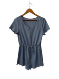 V-Neck Short-Sleeve Dresses