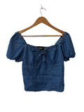 By & By Off-Shoulder Top Short Sleeves