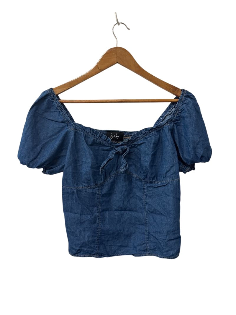 By & By Off-Shoulder Top Short Sleeves