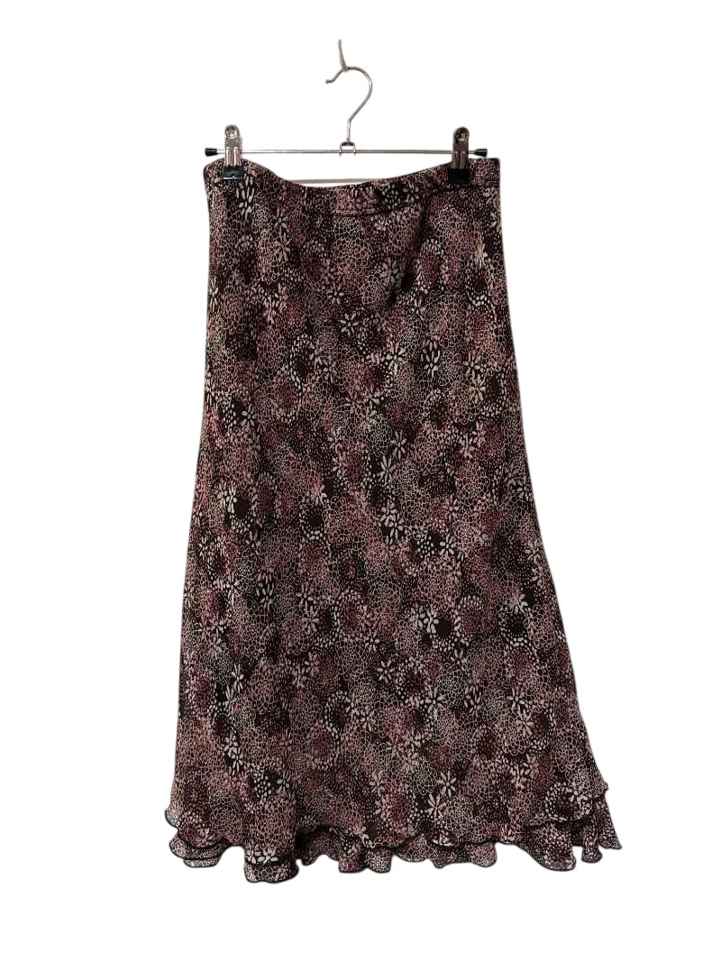 Briggs New York Floral A-Line Skirt
