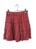 Sim & Sam Floral Tiered Skirt