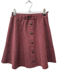 Fitz + Eddie Button Front Skirt