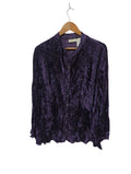White Stag Velvet Button-Up Vintage