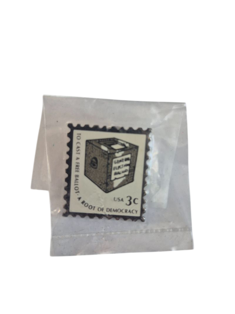 Vintage Democracy Stamp Vintage