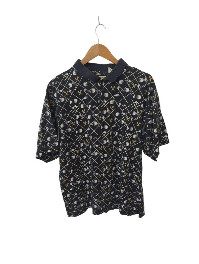 Munsingwear Golf Print Polo Vintage