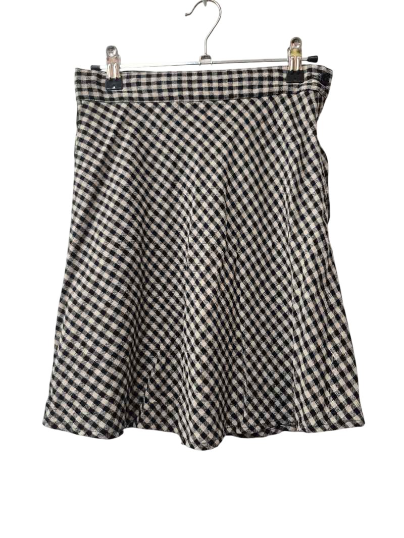 Daily Habit Gingham Skirt Vintage