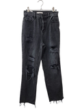 Pacsun Ripped Straight-Leg Jeans