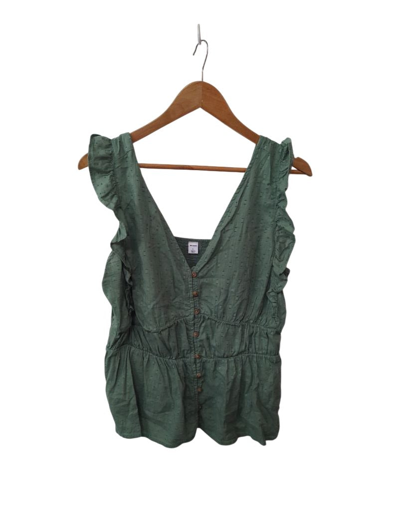 Old Navy Ruffle Sleeve Tanks