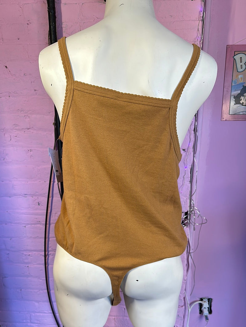 Brown BP Bodysuit, 3X