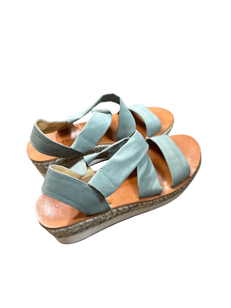 Lucky Brand Cross Strap Sandals