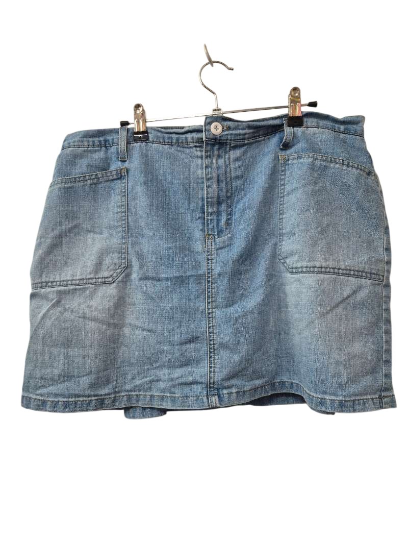 Gloria Vanderbilt Denim Mini Skirt