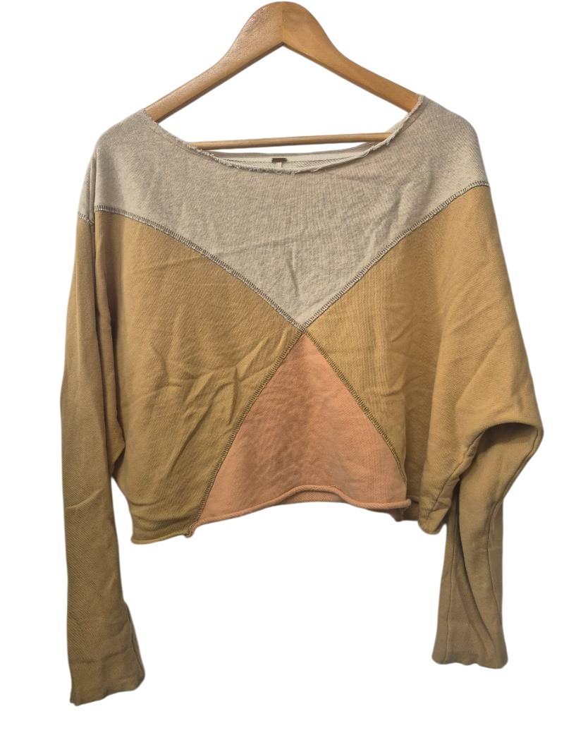 Free People Colorblock Boxy Long Sleeves