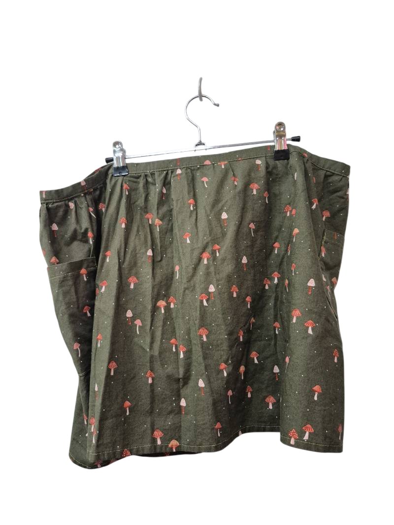 Patterned A-Line Skirt