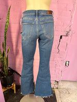 Hollister Patchwork Flare Jeans, 7