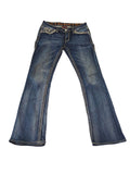 Rock Revival Flared Denim Jeans