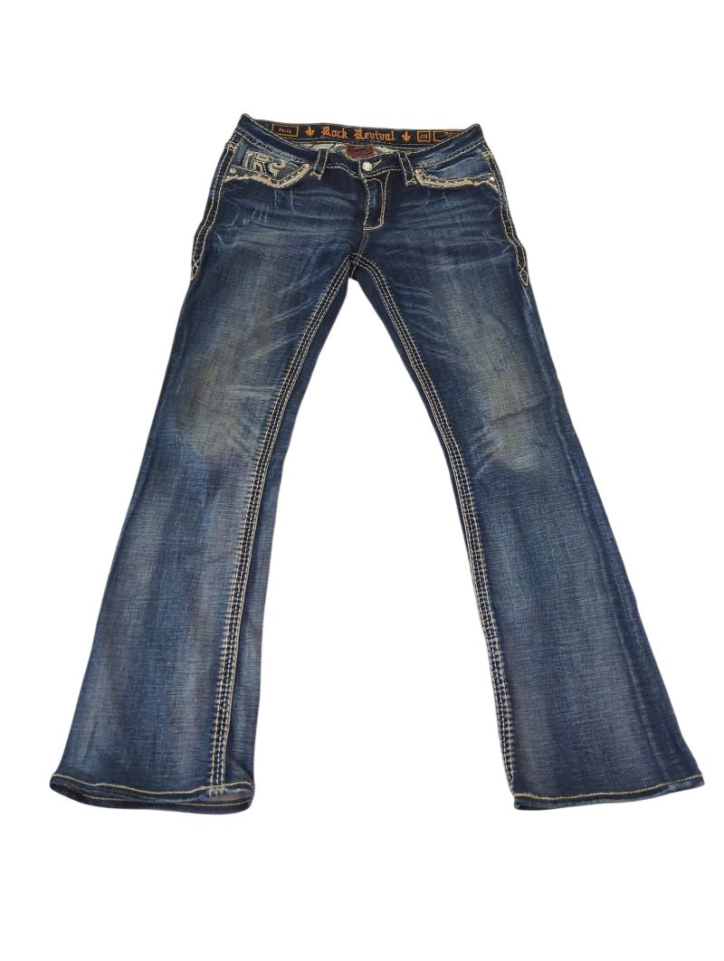 Rock Revival Flared Denim Jeans