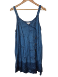 Daisy Island Embroidered Sleeveless Dresses