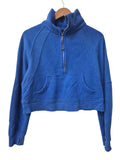 Lulu Lemon Half-Zip Cropped Athletic
