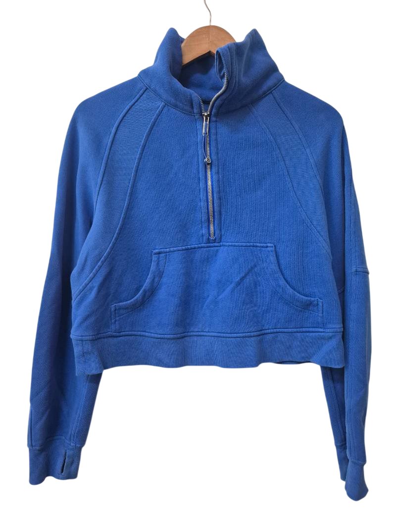 Lulu Lemon Half-Zip Cropped Athletic