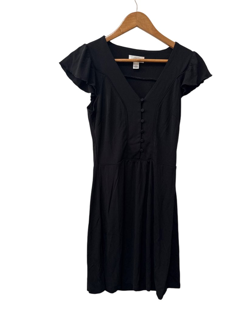 Loft V-Neck Flutter Sleeve Dresses
