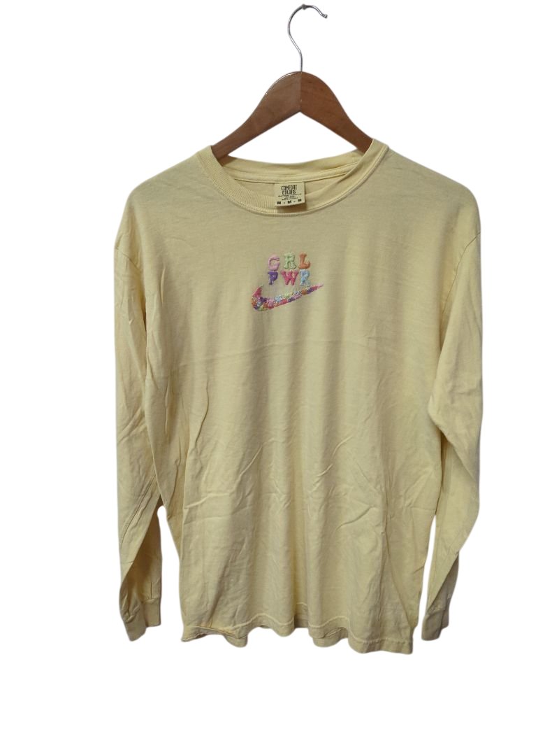 Comfort colors Crew Neck Long Sleeves
