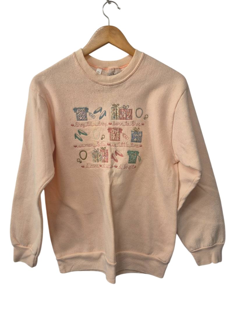 Valerie's Folk Art Vintage Graphic Sweatshirt Vintage