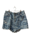 Time & Tru Frayed Hem Shorts