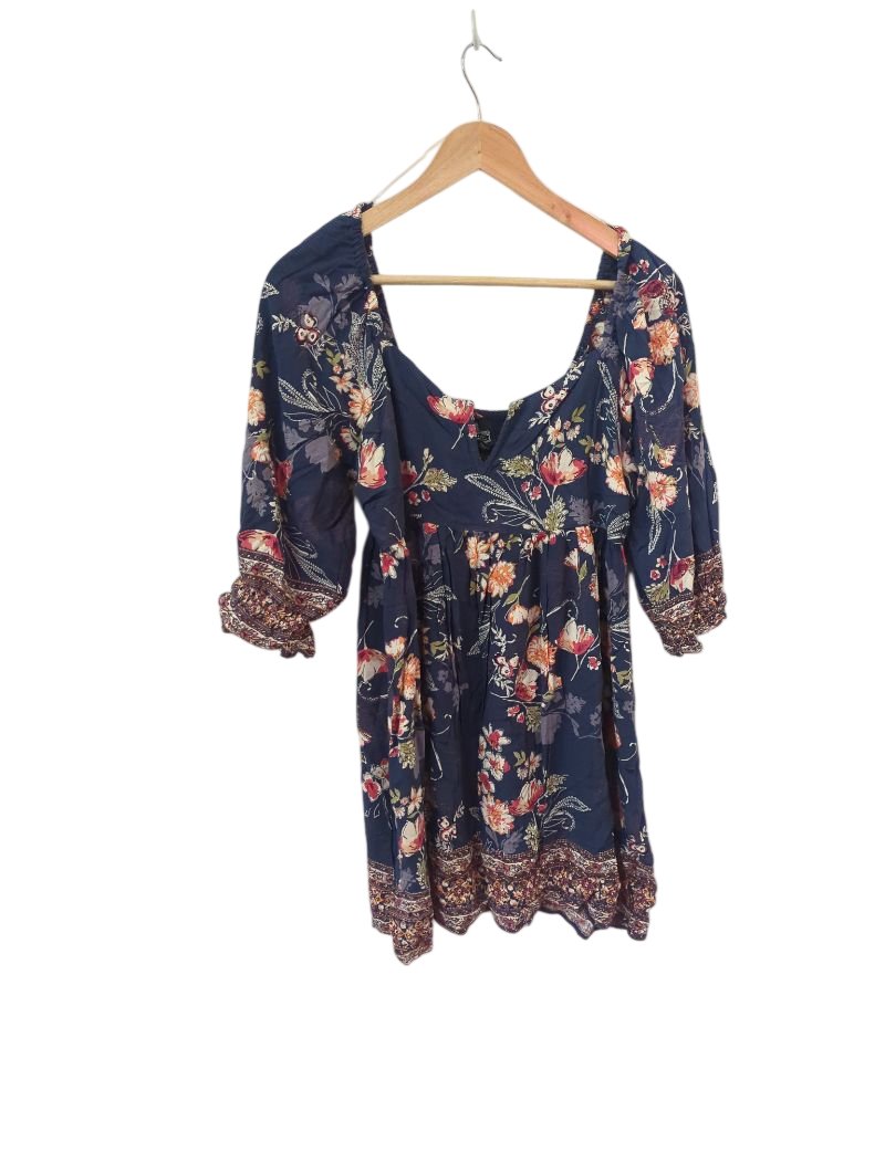 Angie Floral Print Dress Dresses