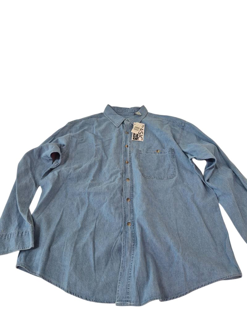 Basic Editions Button-Up Shirt Men's