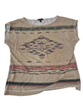 Lauren Jeans Co. Patterned Tee Short Sleeves
