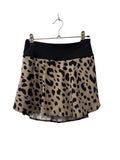 Nicole Miller A-Line Leopard Skirt