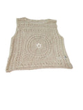 Manfinity Crochet Tank Tanks