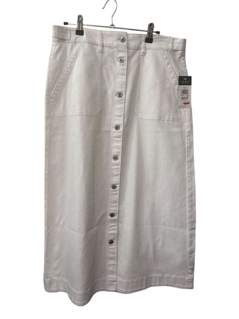 Lauren Ralph Lauren Button Front Skirt