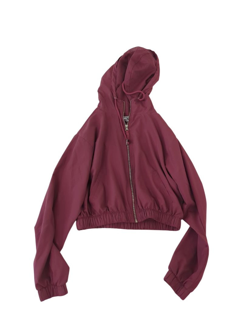 Forever 21 Cropped Hoodie Outerwear