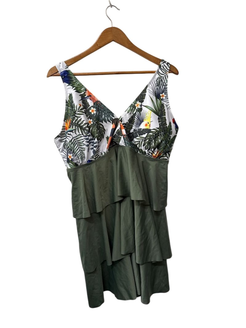 Layered Ruffle Swimwear