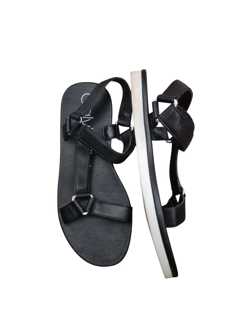 Calvin Klein Strappy Flat Sandals