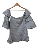 Faithful Striped Off-Shoulder Long Sleeves