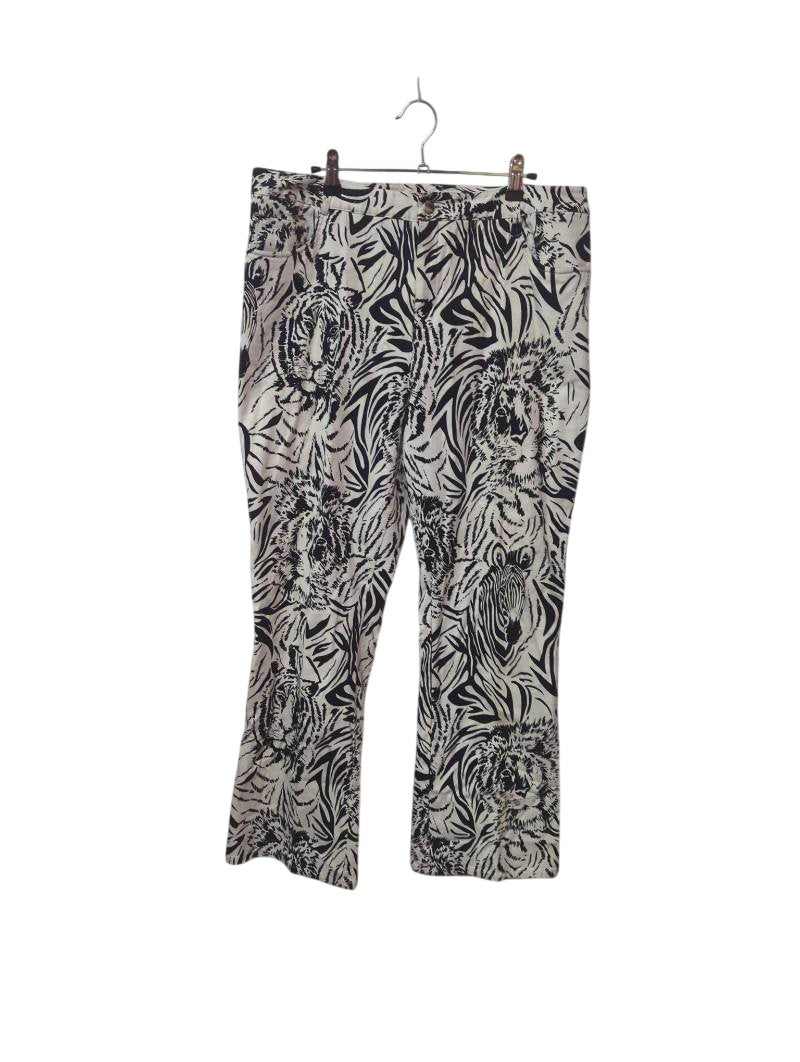 Tower Hill Animal Print Pants Vintage