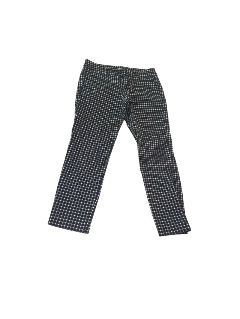 Old Navy Checkered Straight Leg Pants