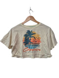 Pier 27 Graphic Cropped Tee Short Sleeves