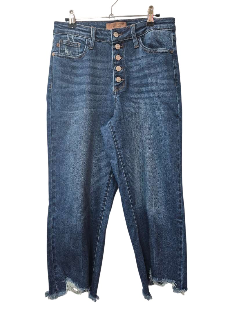 Judy Blue Frayed Hem Jeans