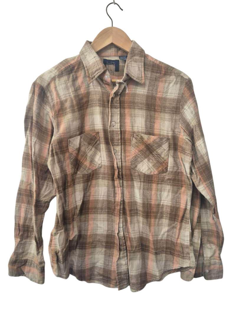 Plaid Flannel Shirt Vintage